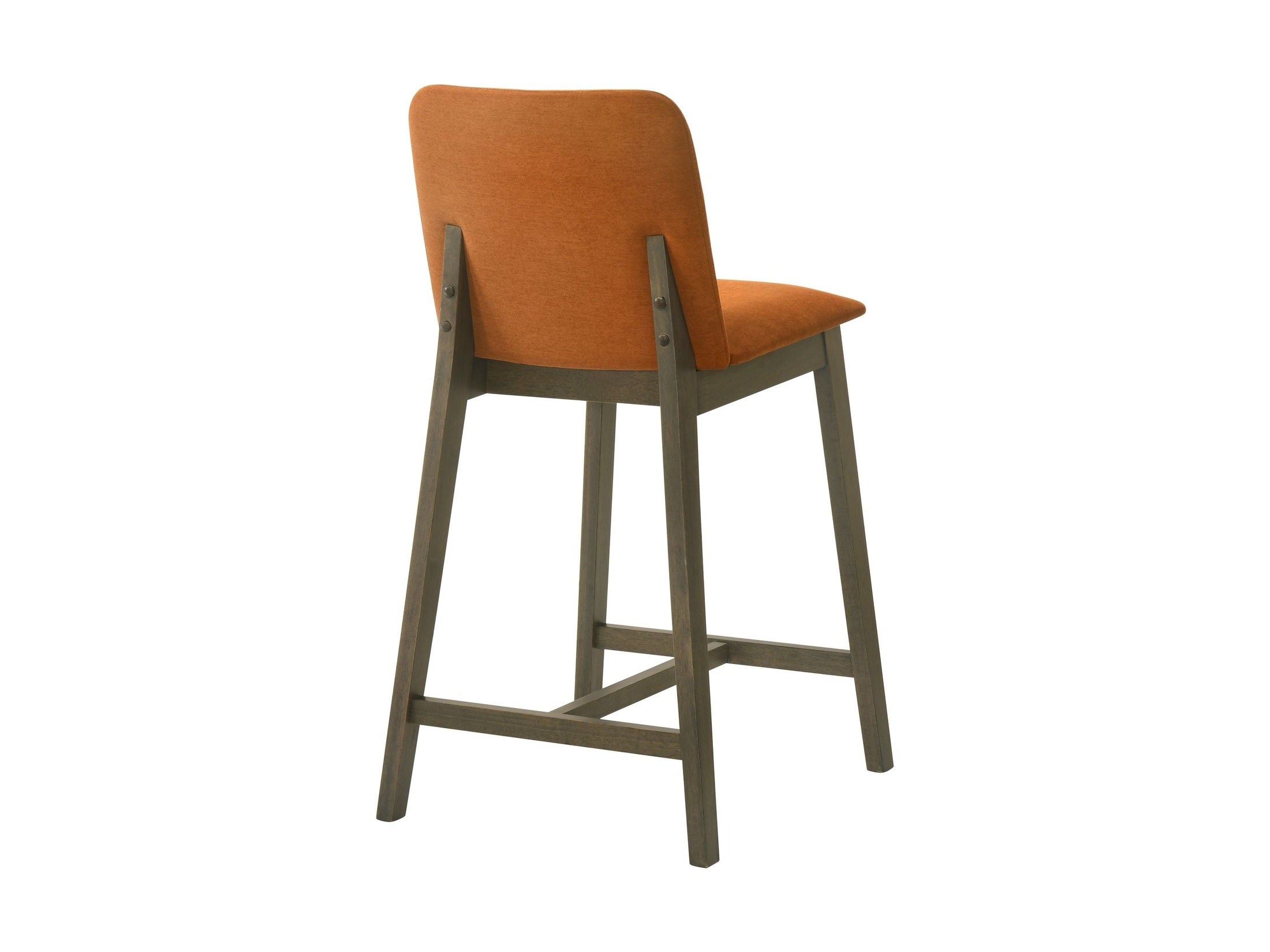 Allin Upholstered Wood Counter Height Barstool