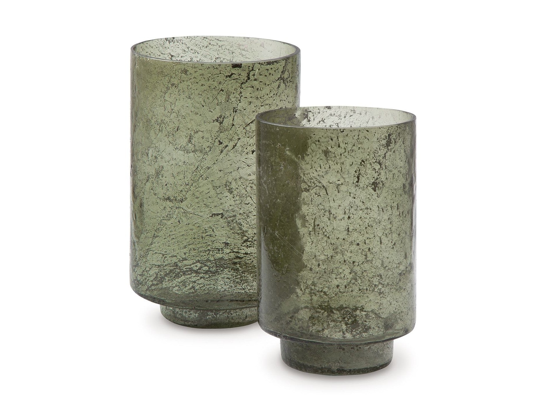 Clarkton - Candle Holder Set (Set of 2) - Green