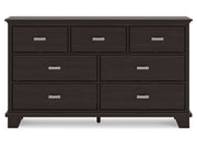 Covetown - Dresser - Dark Brown