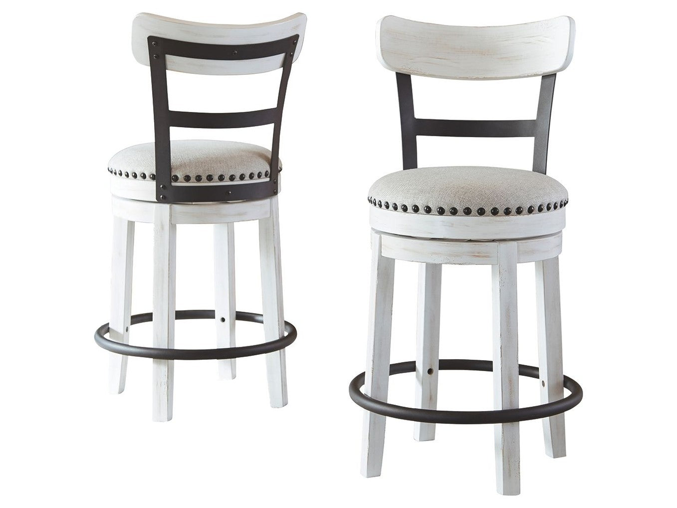 Valebeck - Full Back Swivel Stool