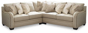 Luxora - 3-Piece Sectional - Bisque