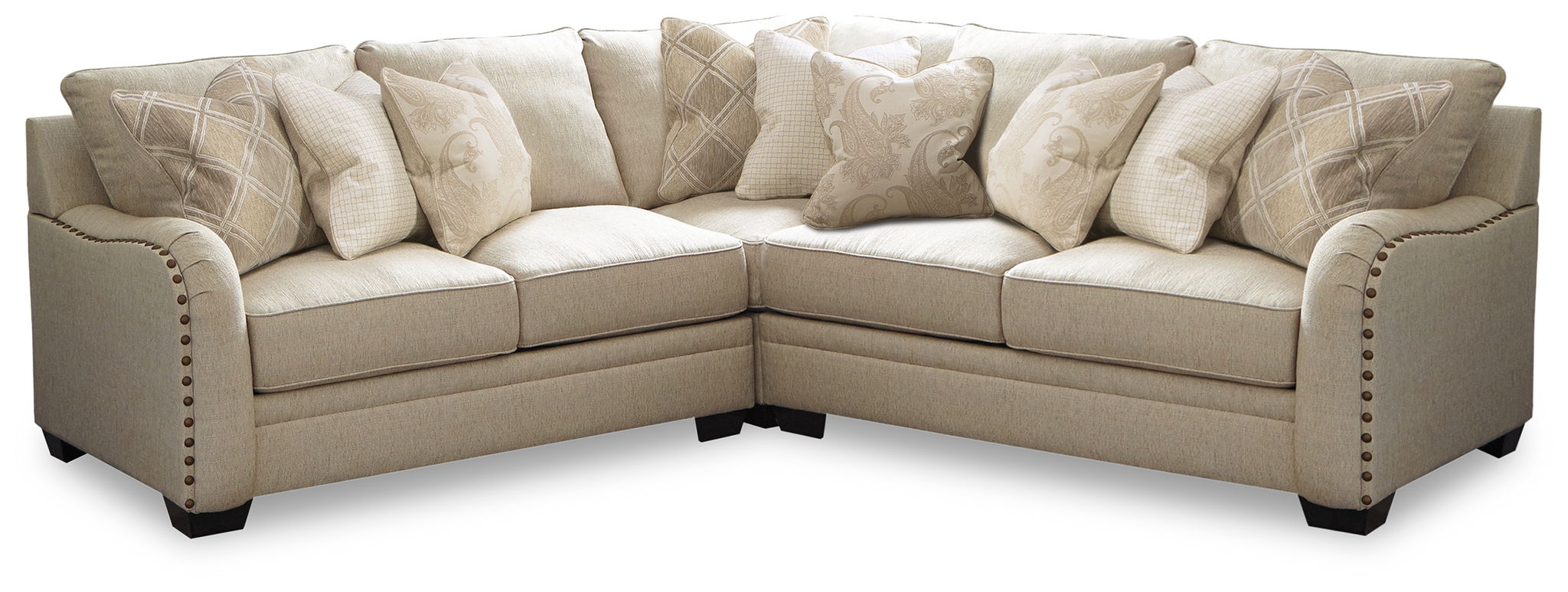Luxora - 3-Piece Sectional - Bisque