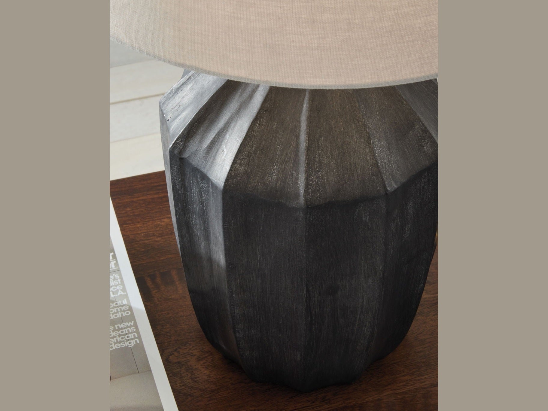 Jilton - Poly Table Lamp - Black
