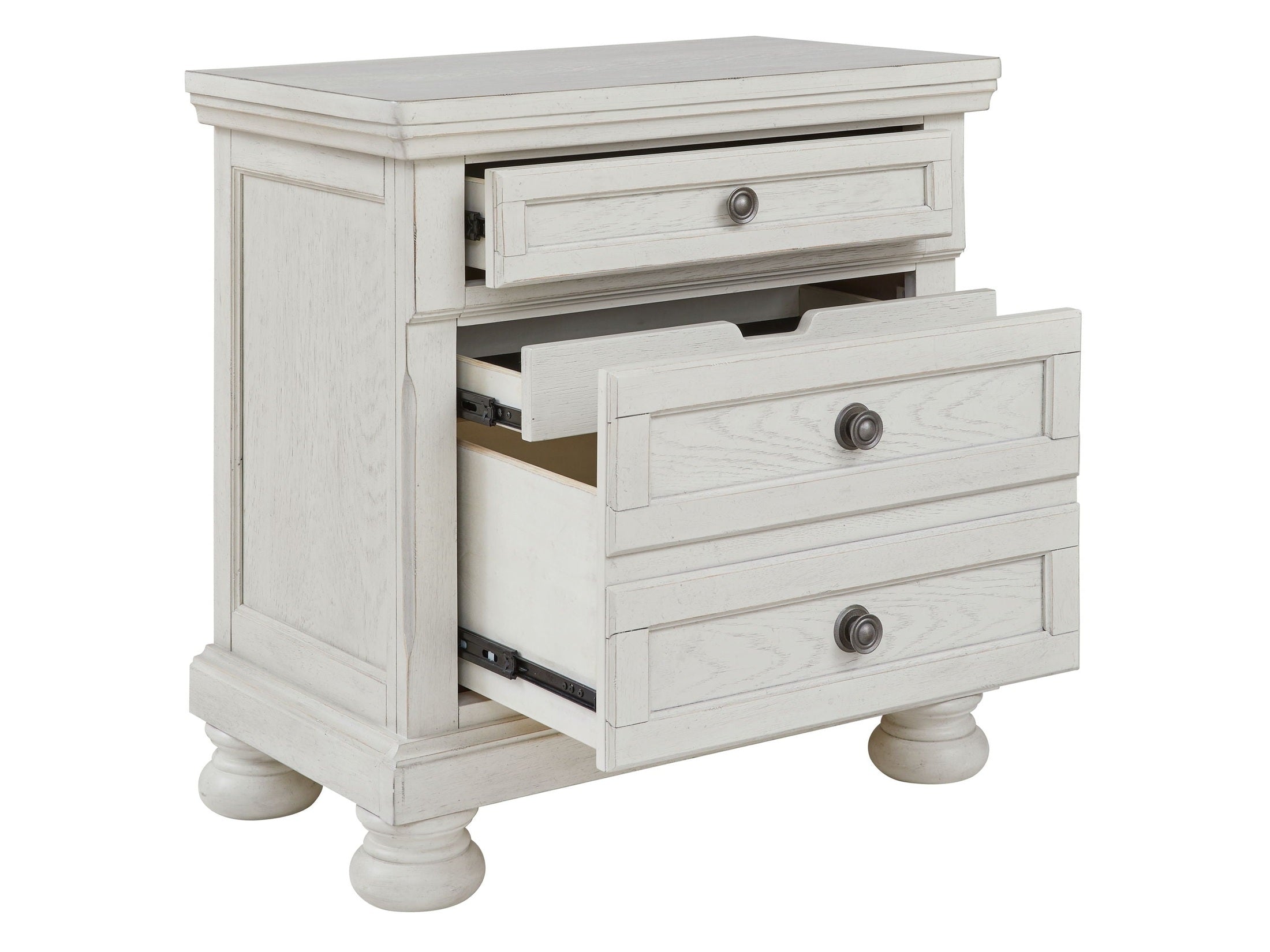 Robbinsdale - Two Drawer Night Stand - Antique White