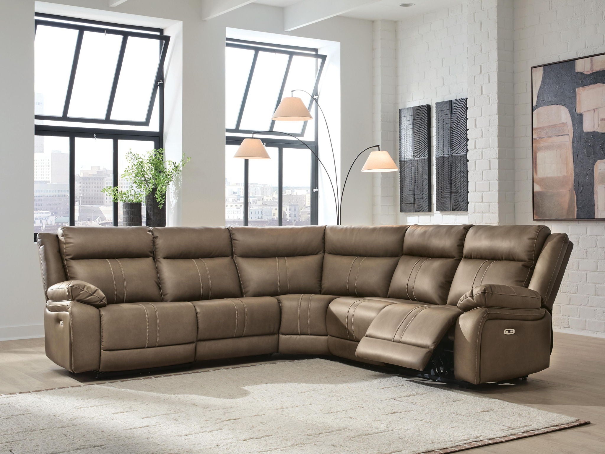 Max-Media - Reclining Sectional