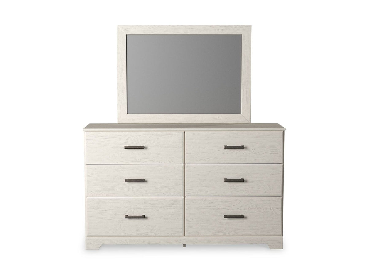 Stelsie - Dresser, Mirror - White