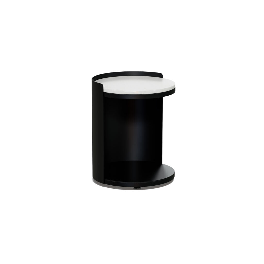 Elite Modern Crescent Accent Table