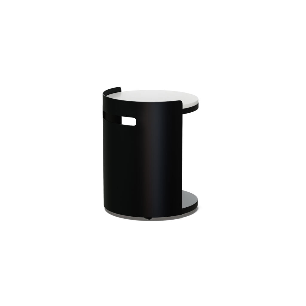 Elite Modern Crescent Accent Table - Thumbnail 2