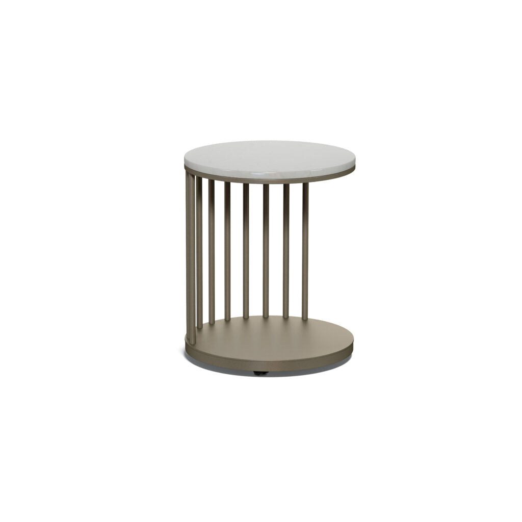 Elite Modern Spoke Accent Table