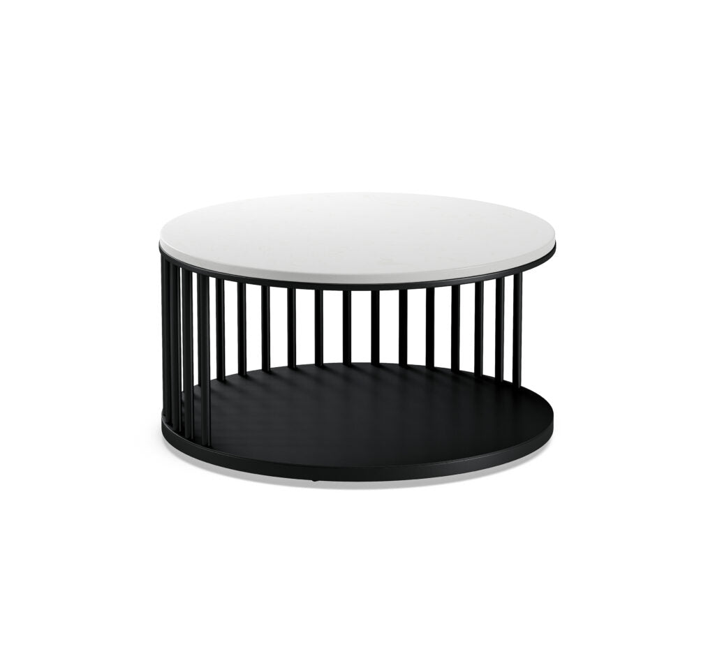 Elite Modern Spoke Coffee Table - Thumbnail 2