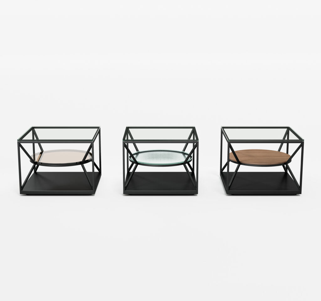 Elite Modern Nimbus Square End Table
