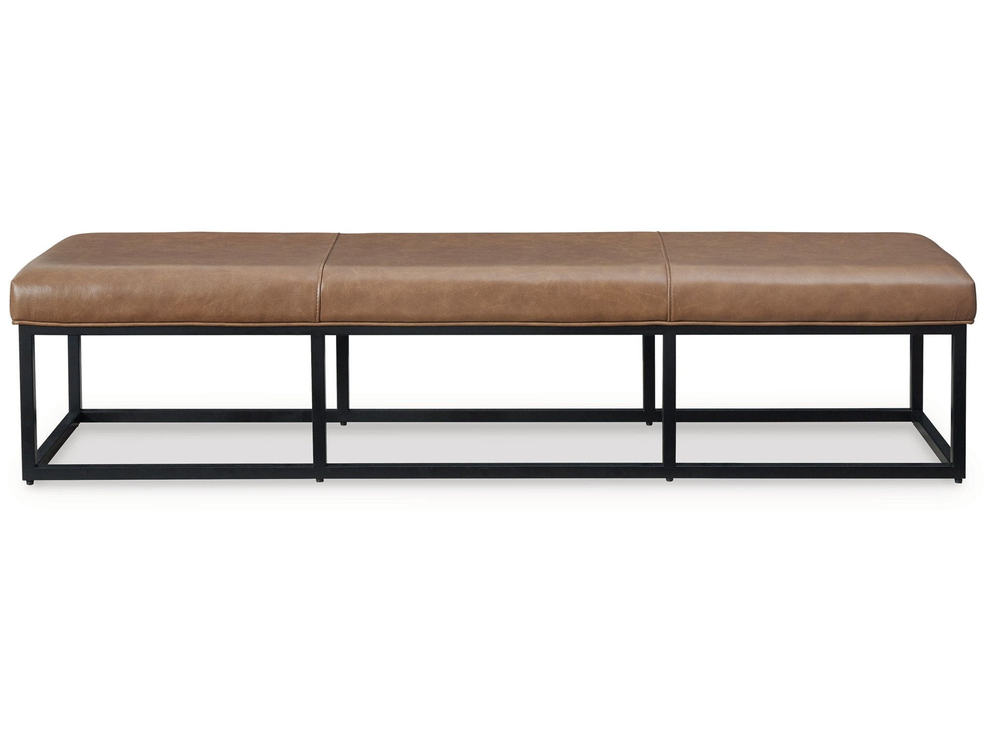 Joston - Accent Bench - Caramel
