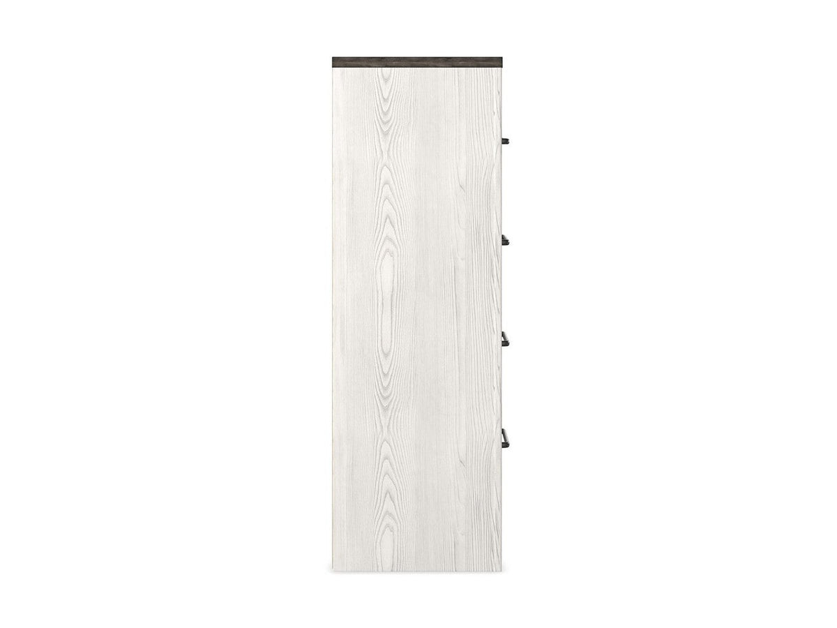 Gerridan - Four Drawer Chest - White / Gray