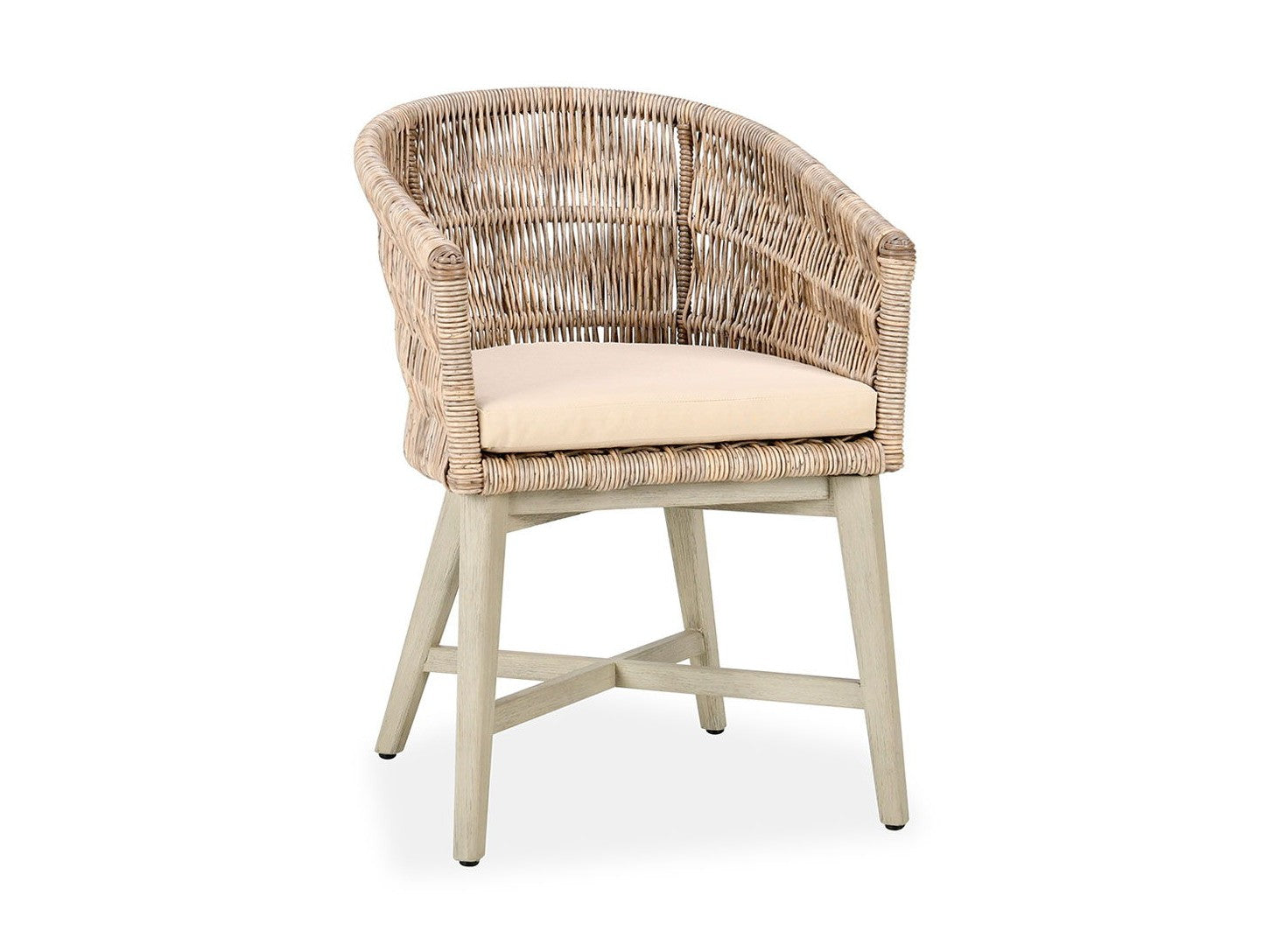 Collins - Outdoor Dining Chair - Natural / Sand