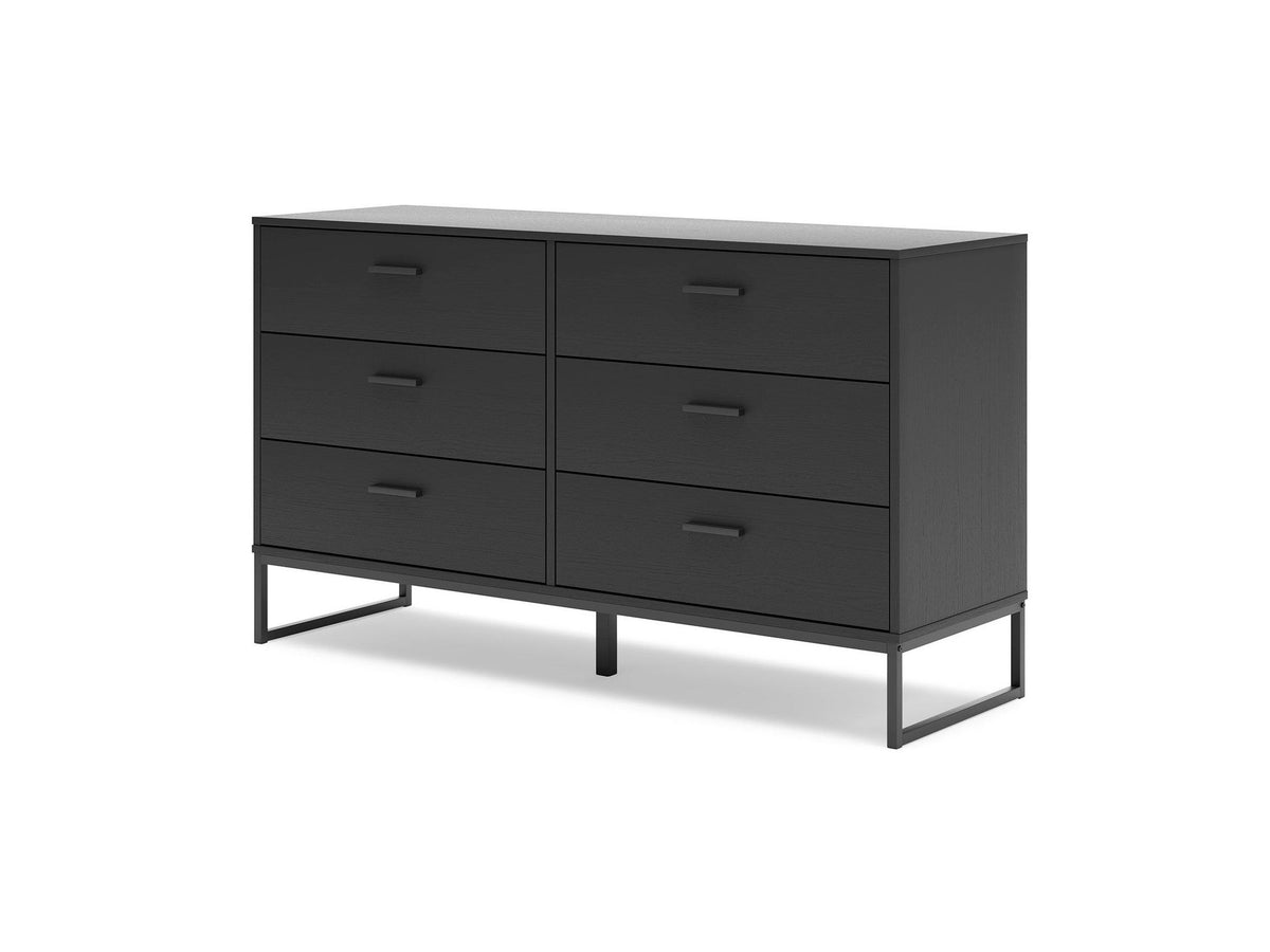 Socalle - Six Drawer Dresser