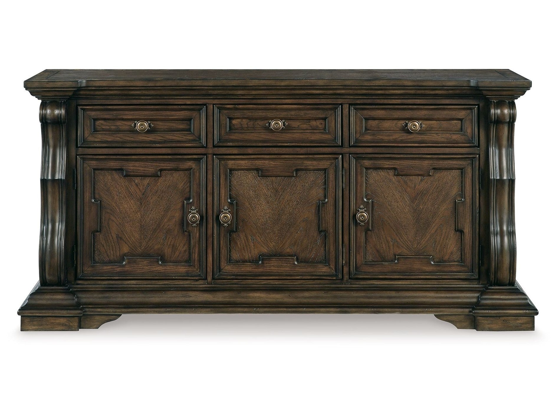 Maylee - Dining Room Buffet - Dark Brown