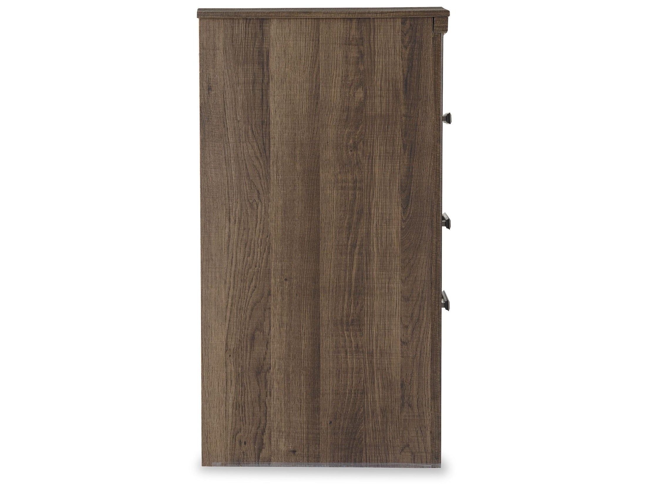 Juararo - Two Drawer Night Stand - Dark Brown