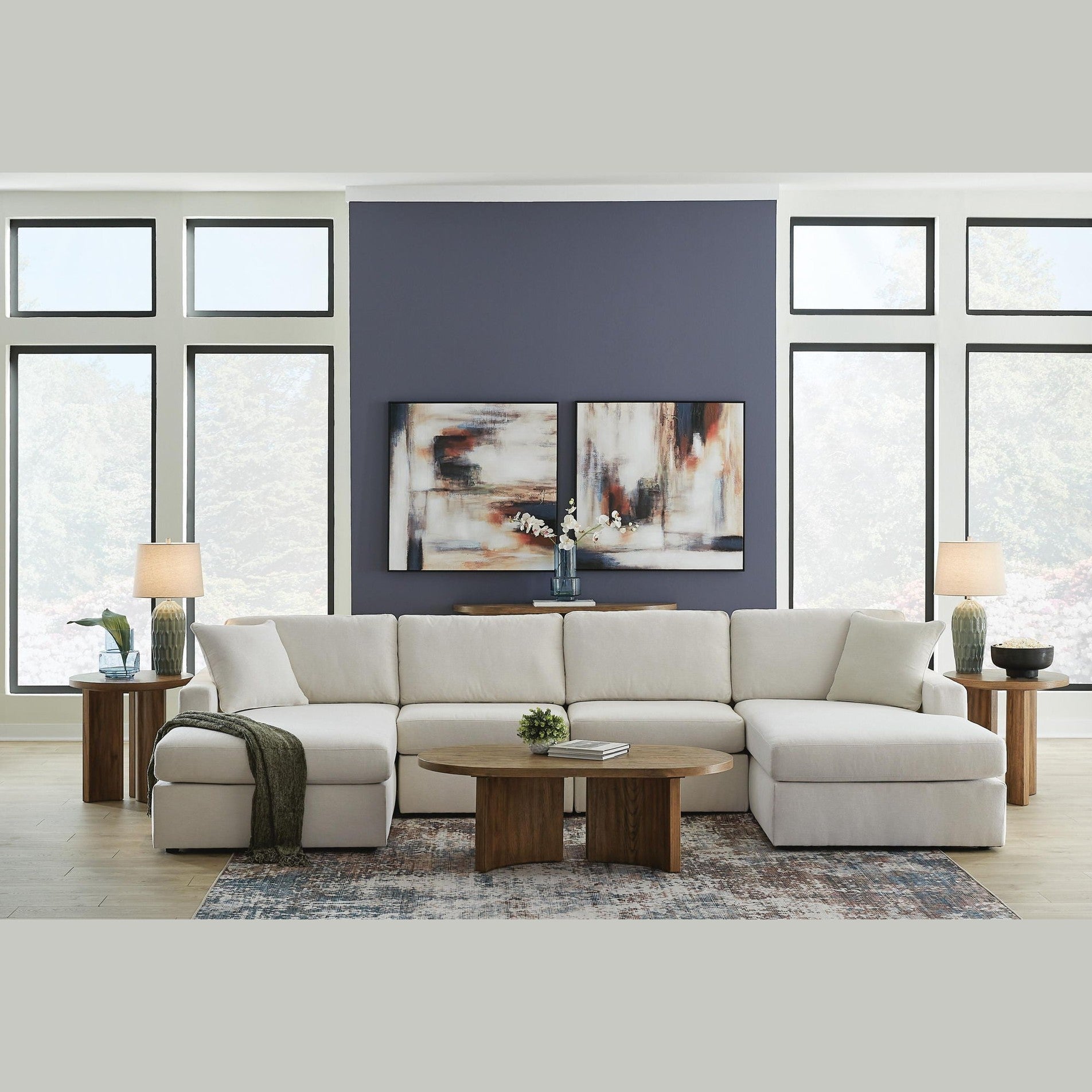 Modmax - Sectional - Oyster