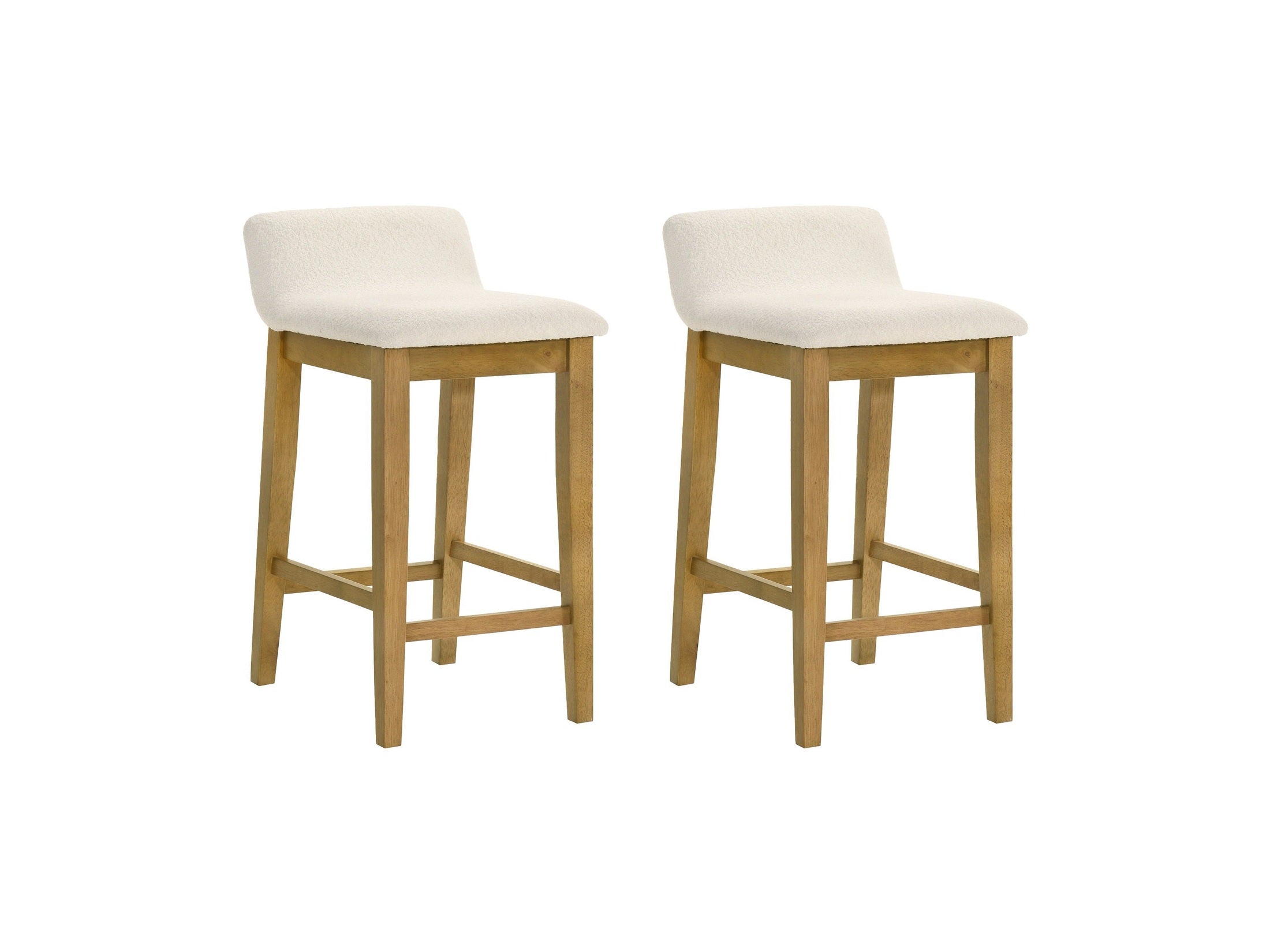 Annikah - Modern Transitional Wood Counter Height Kitchen Bar Stool