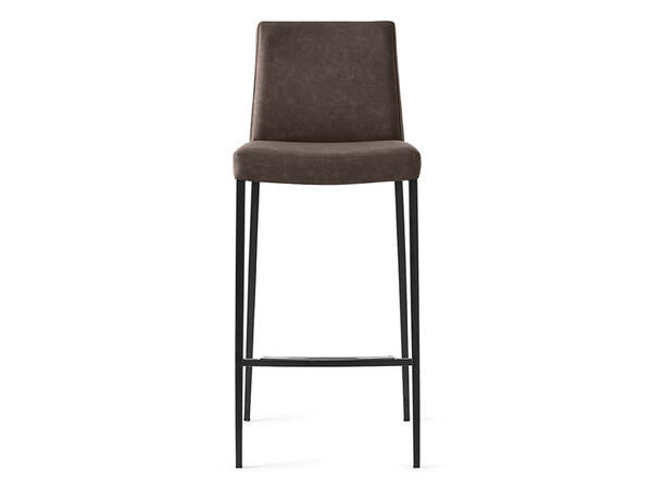 Calligaris Aida CS-2017 modern stool with padded seat and metal frame | Made to Order