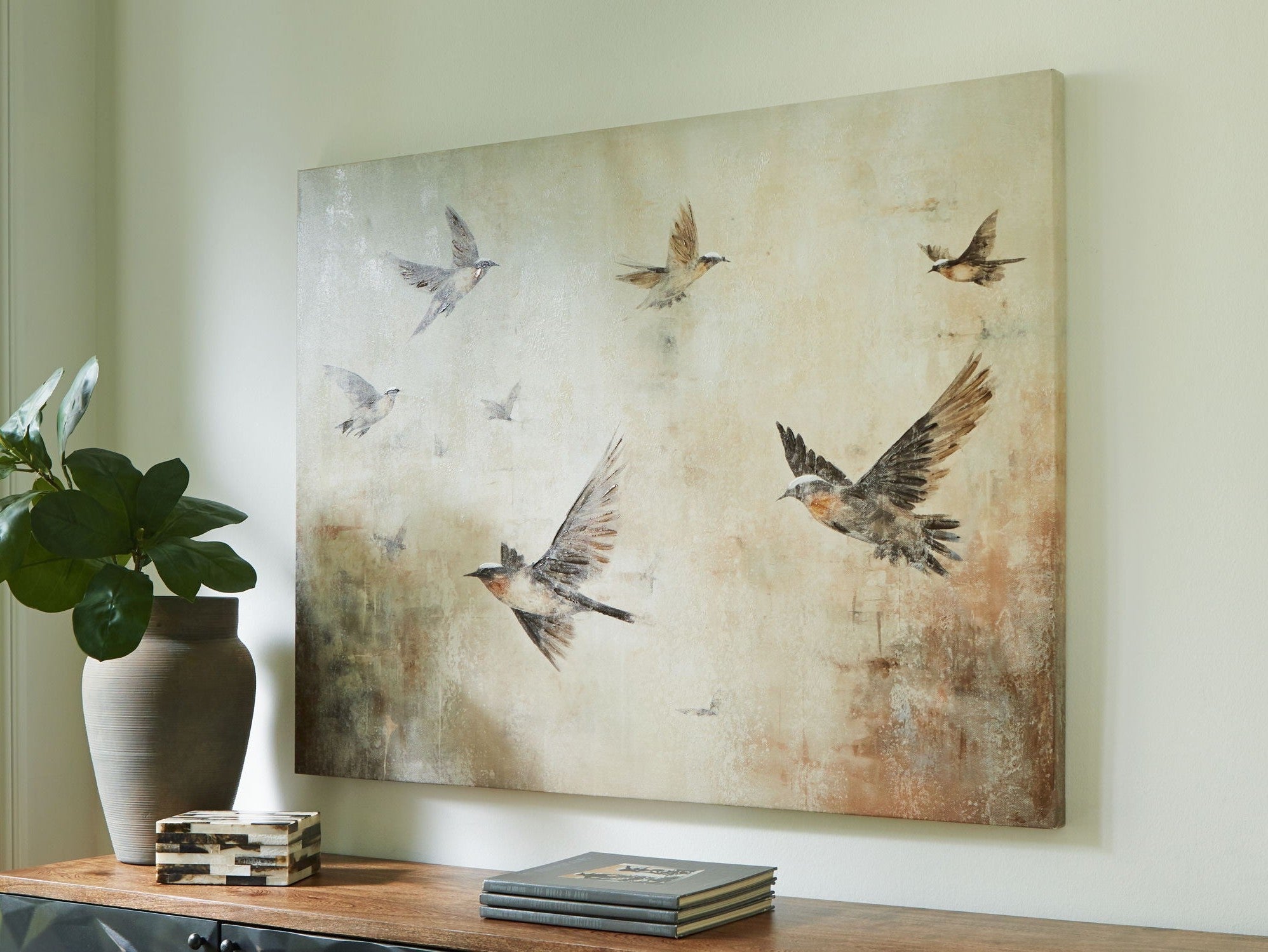 Collmund - Wall Art - Gray / Brown