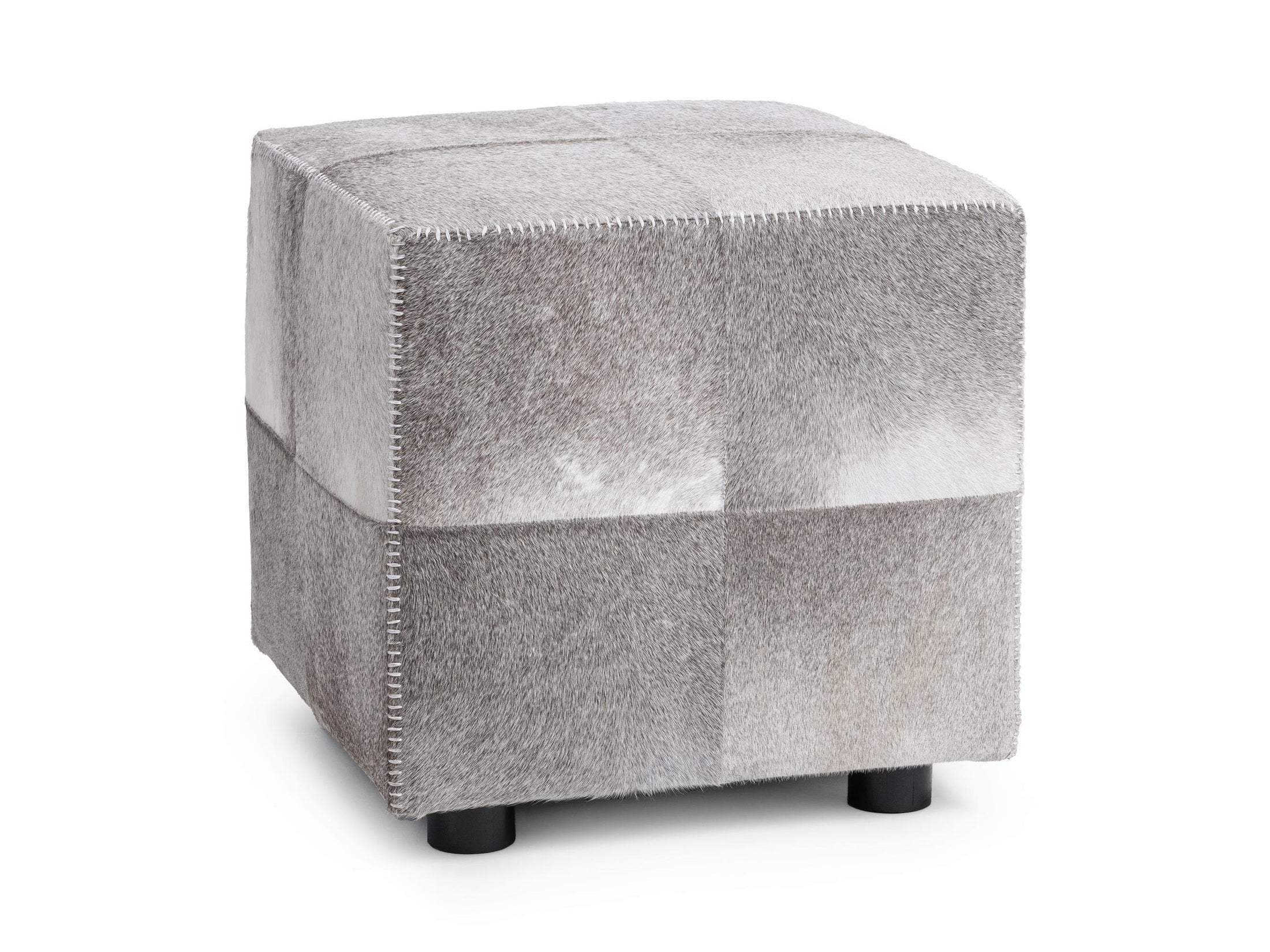 Landyn - Square Ottoman - Sparrow Gray