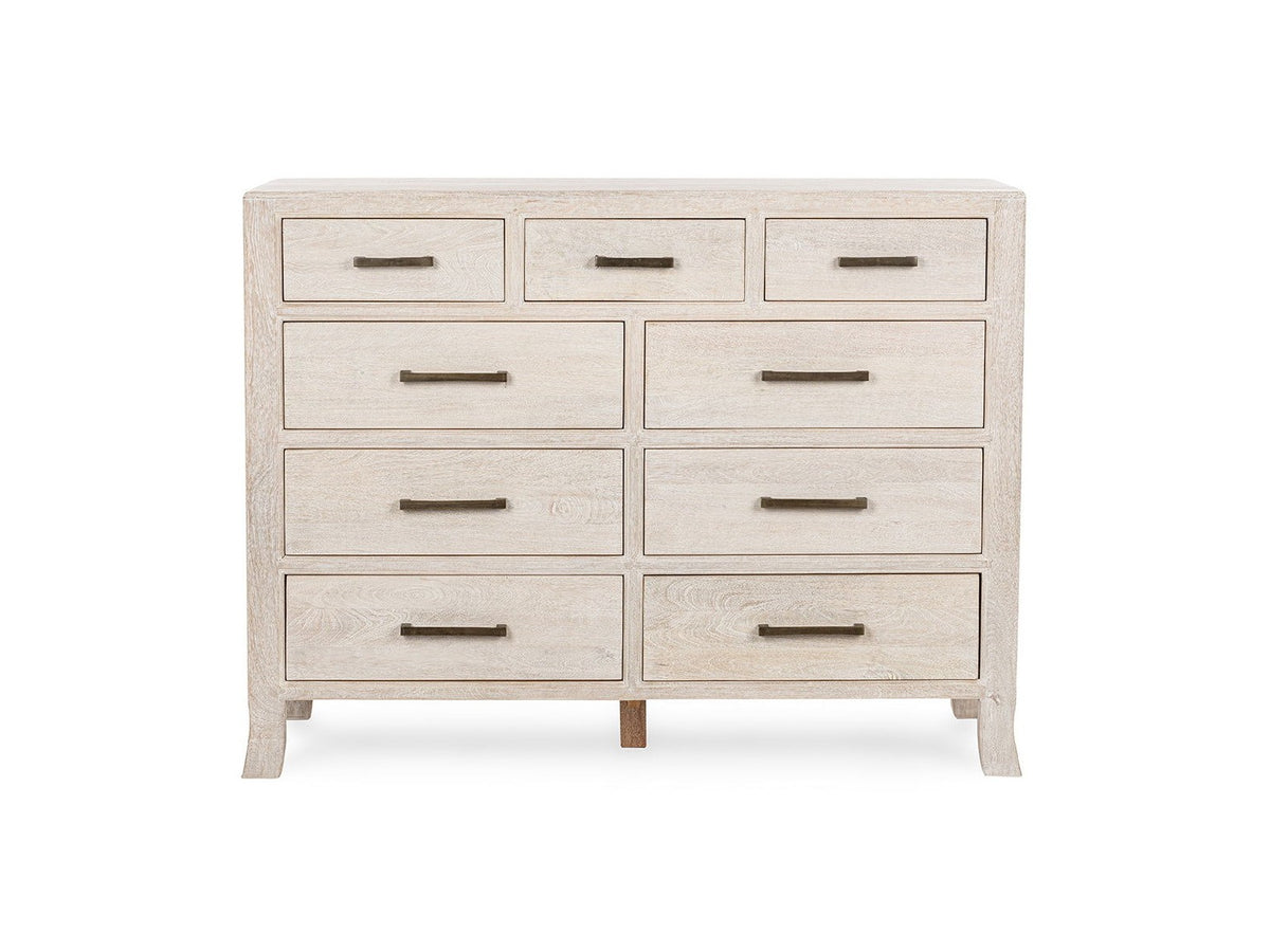 Westmont - 9 Drawers Dresser - Creamwood