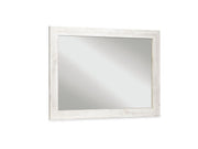 Paxberry - Bedroom Accent Mirror - Whitewash