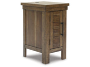 Moriville - Chair Side End Table - Grayish Brown