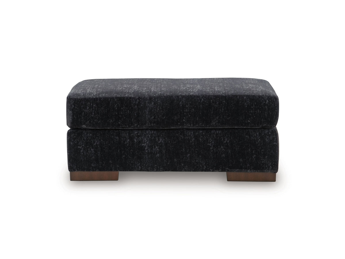 Whitmore Manor - Ottoman - Black Pearl