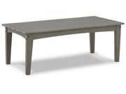 Visola - Rectangular Cocktail Table - Gray