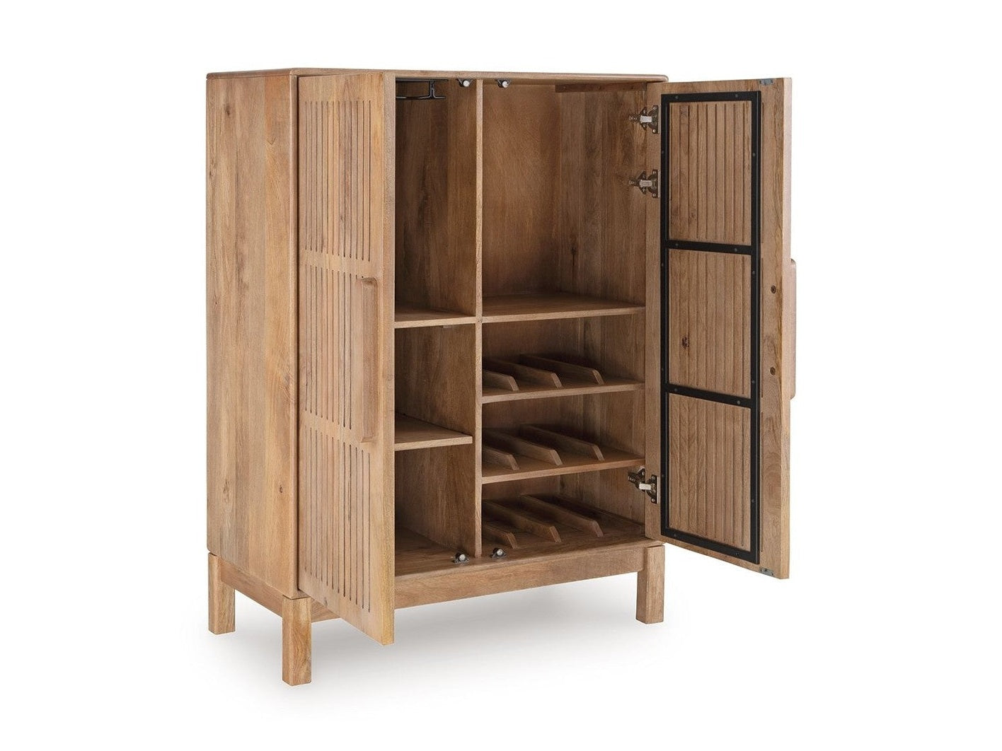 Pellamour - Bar Cabinet - Natural Brown