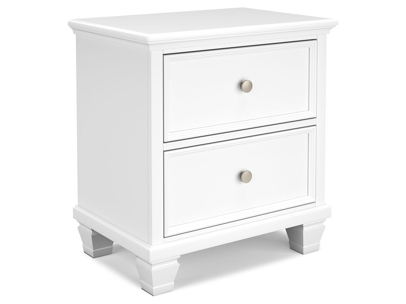 Fortman - Two Drawer Night Stand - White