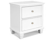 Fortman - Two Drawer Night Stand - White