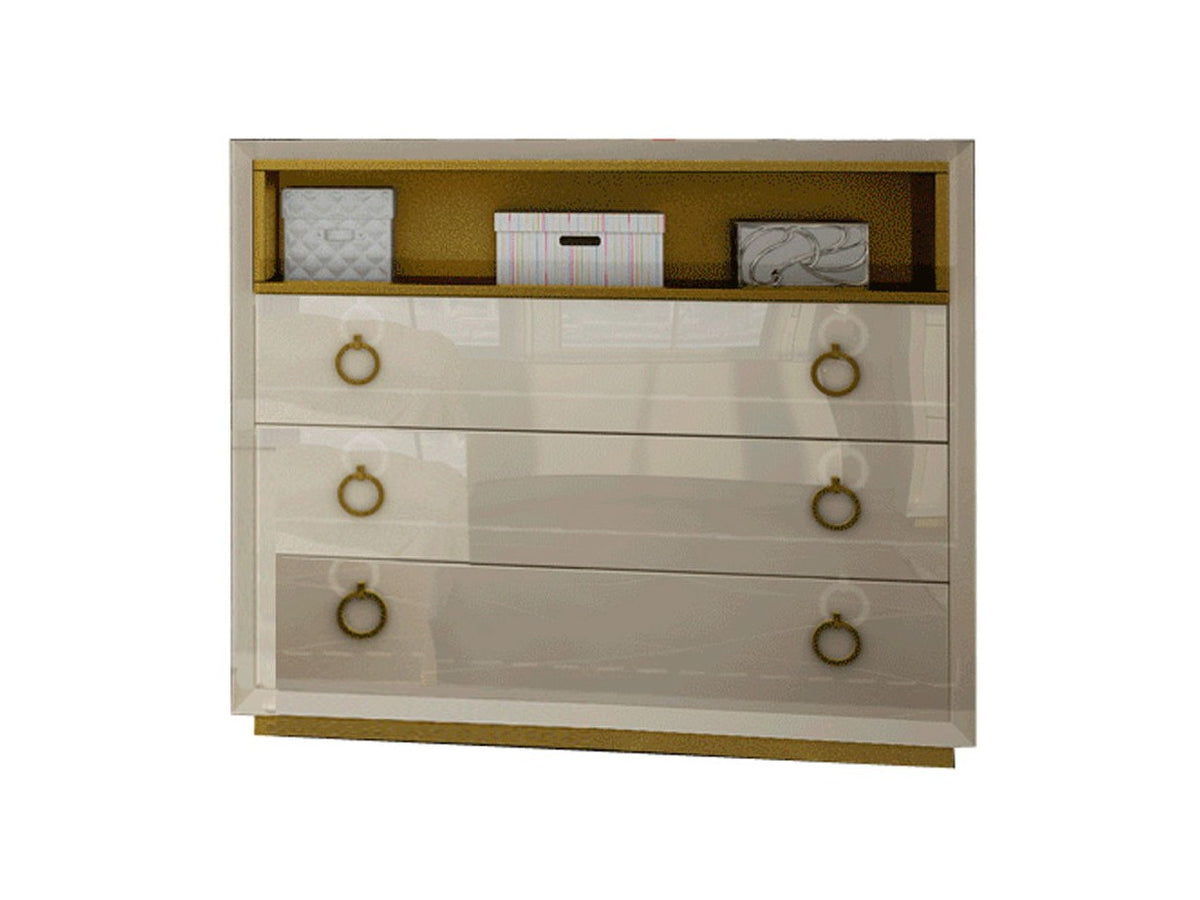 Velvet - Single Dresser - Beige