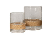 Eudocia - Candle Holder Set (Set of 2) - Clear