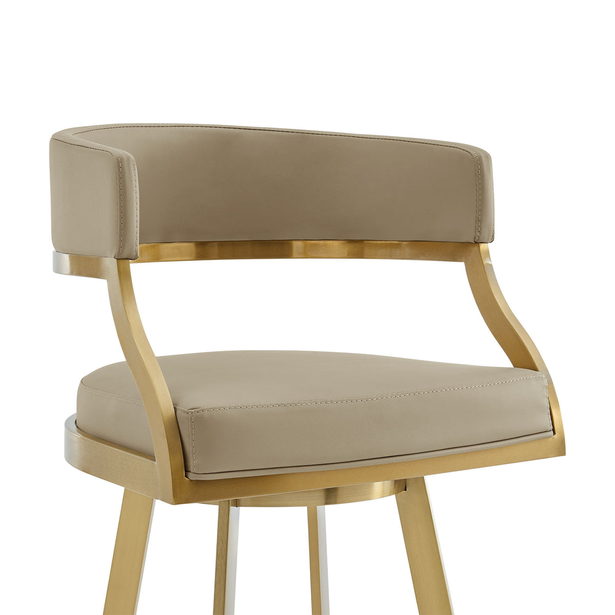 Saturn - Bar Height Bar Stool - Gold