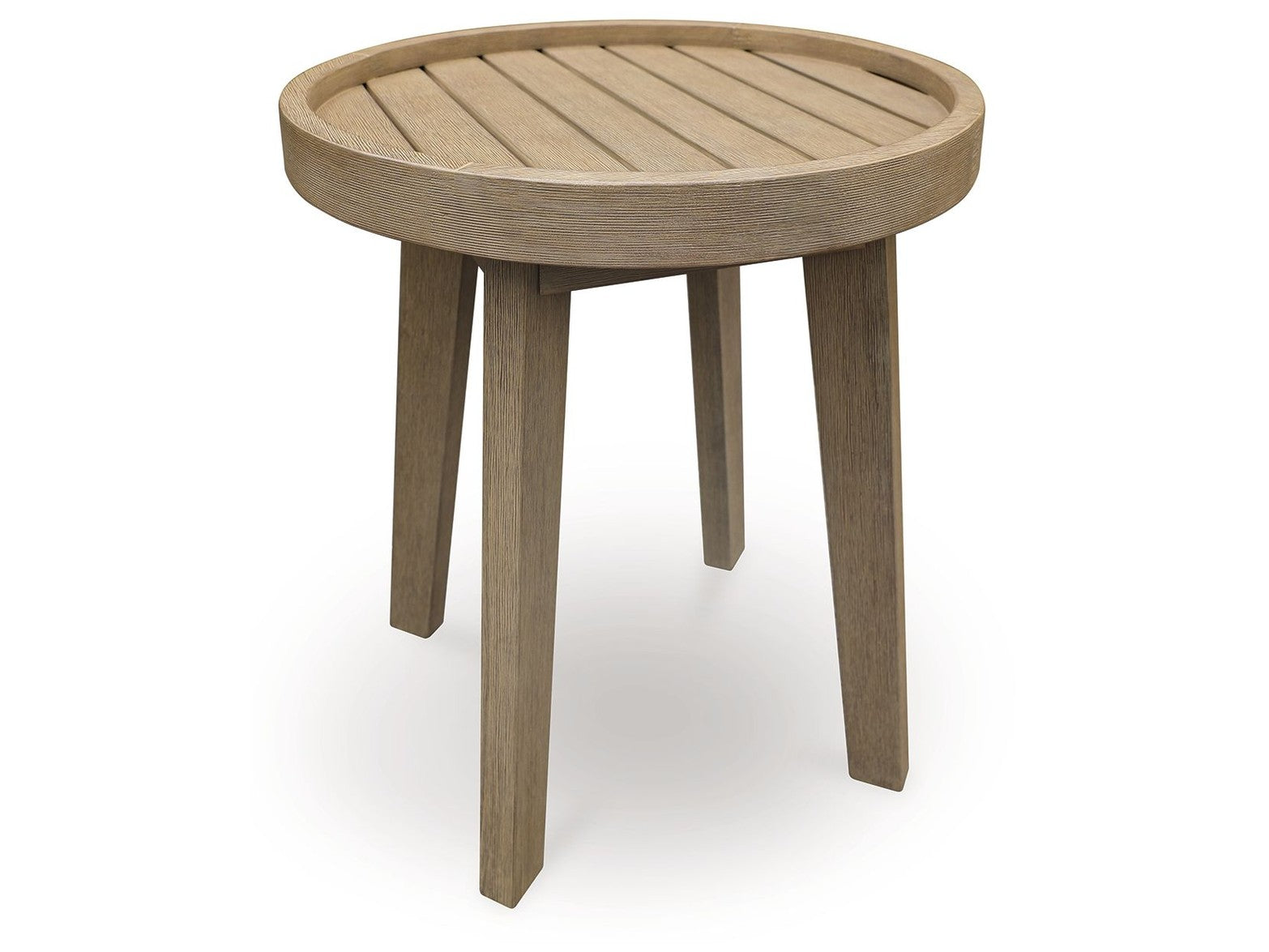 Bradstreet Bay - Round End Table - Beige