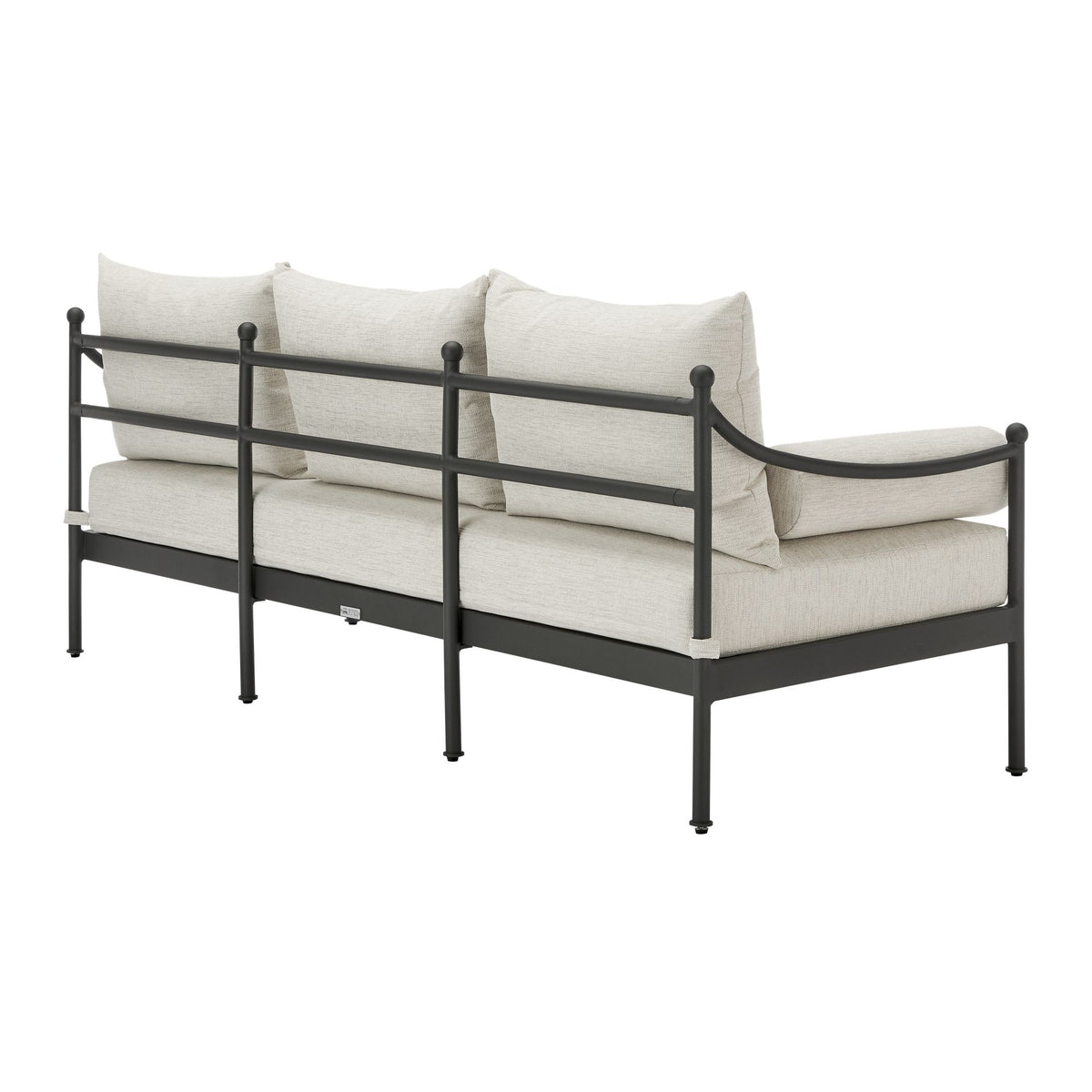 Leni - 3-Piece Outdoor Conversation Set - Moonveil / Warm Gray