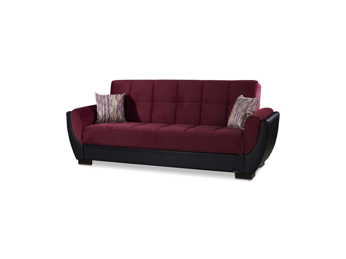 Ottomanson Armada Air - Upholstered Convertible Sofabed With Storage - Microfiber