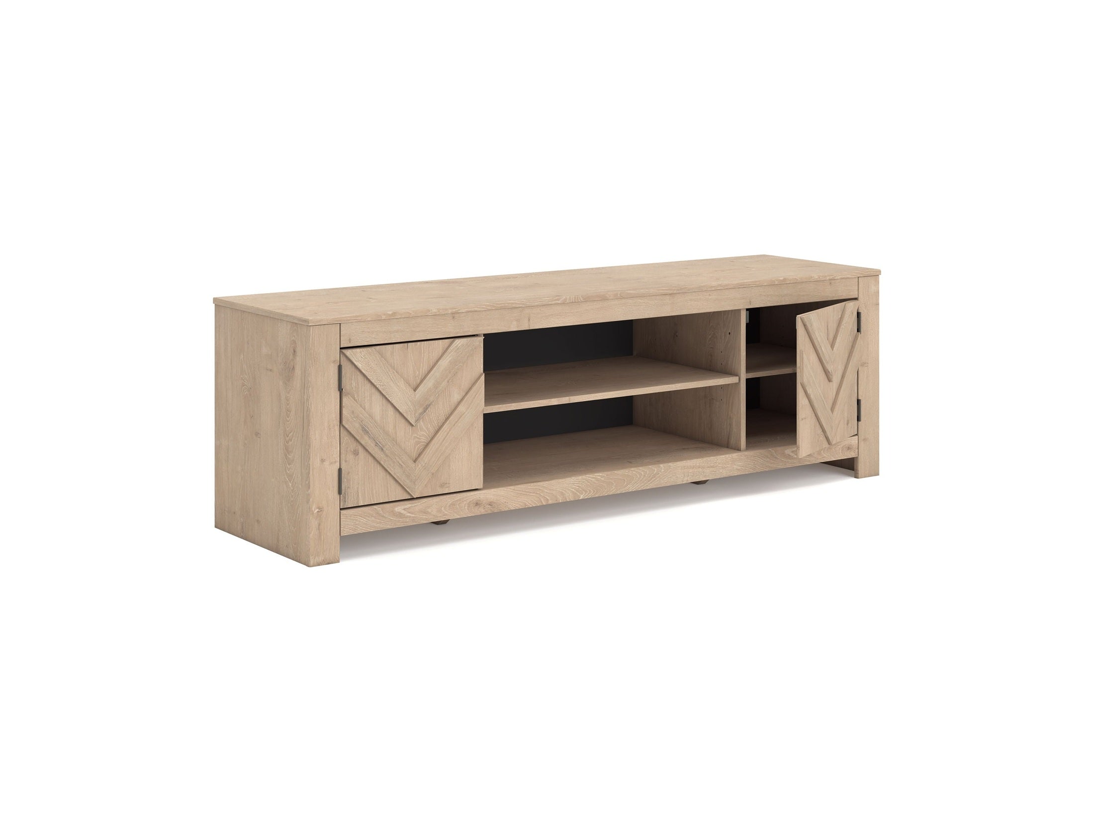 Cayboni - LG TV Stand With Fireplace Option