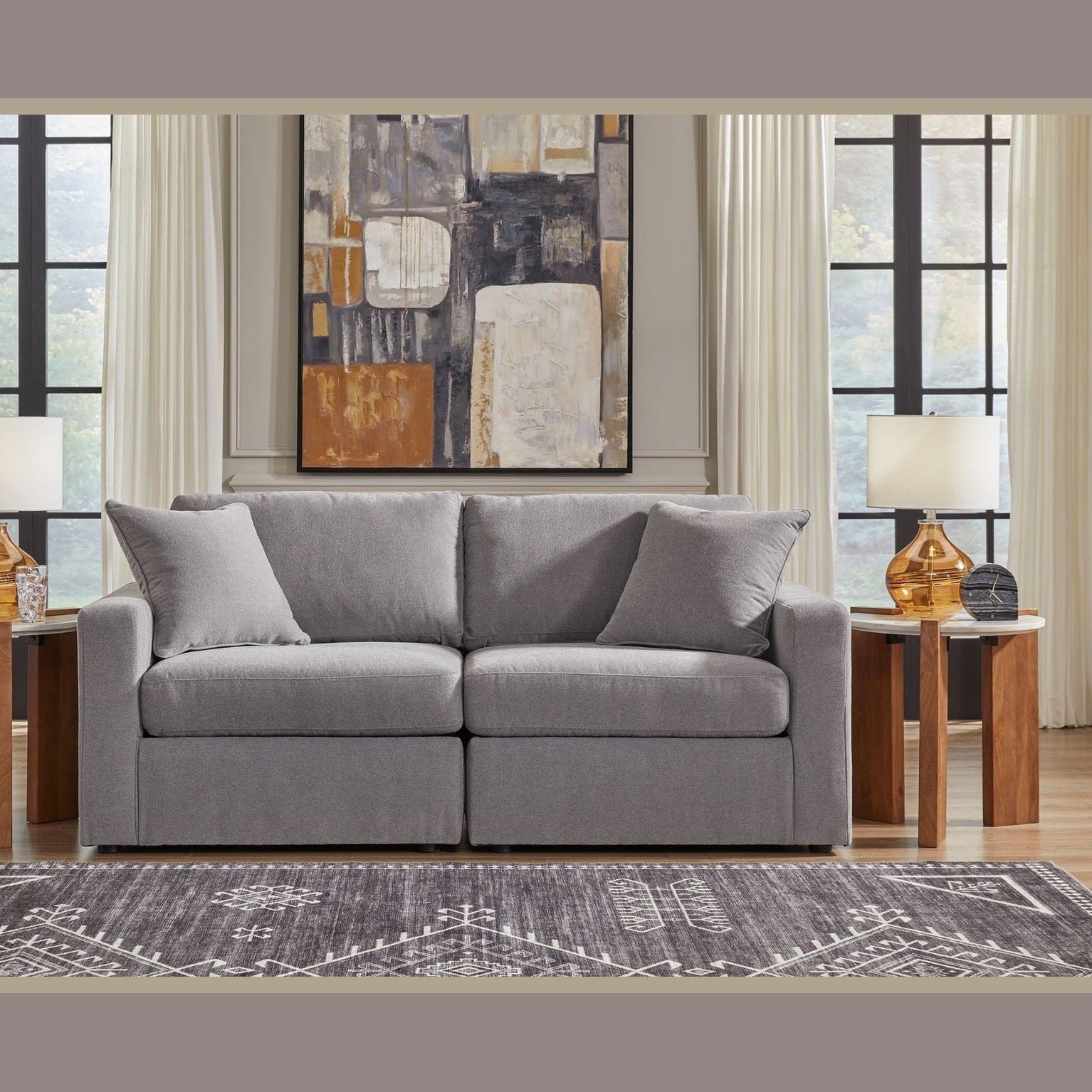 Modmax - Sectional - Granite