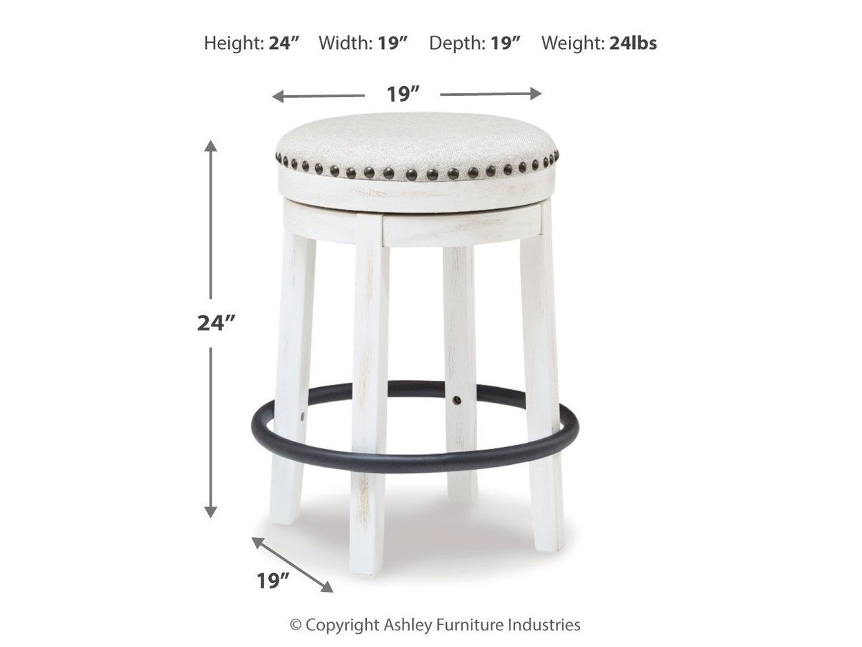 Valebeck - Upholstered Swivel Stool