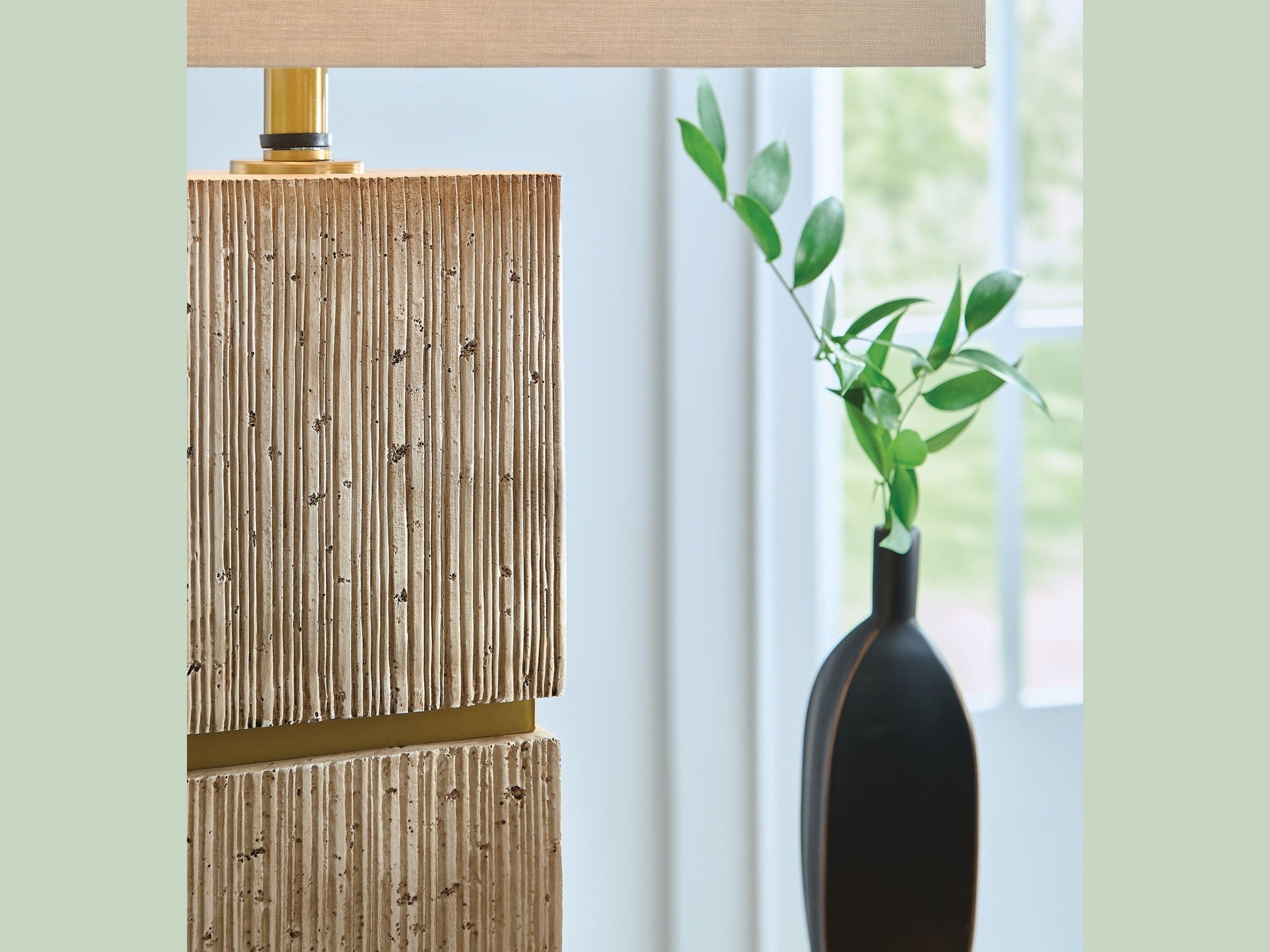 Laddner - Poly Table Lamp - Beige