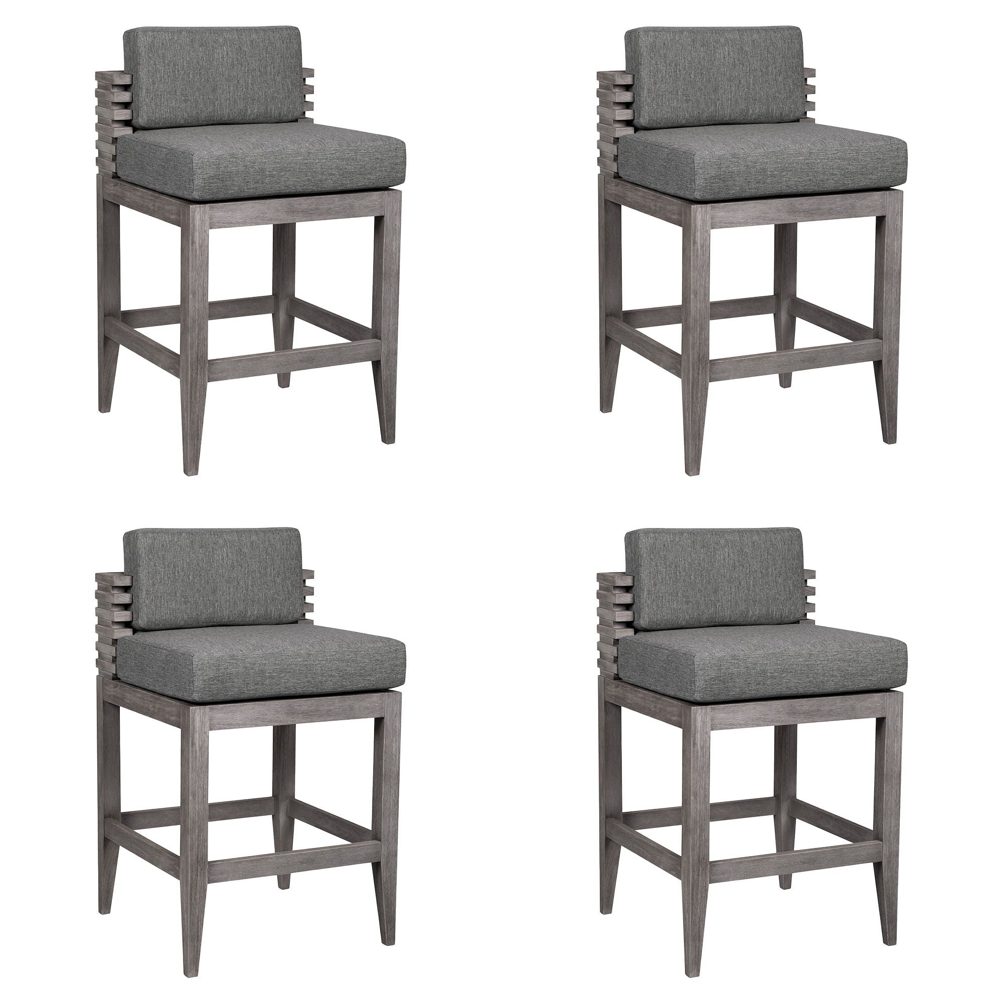 Vivid - Outdoor Patio Counter Stool Set