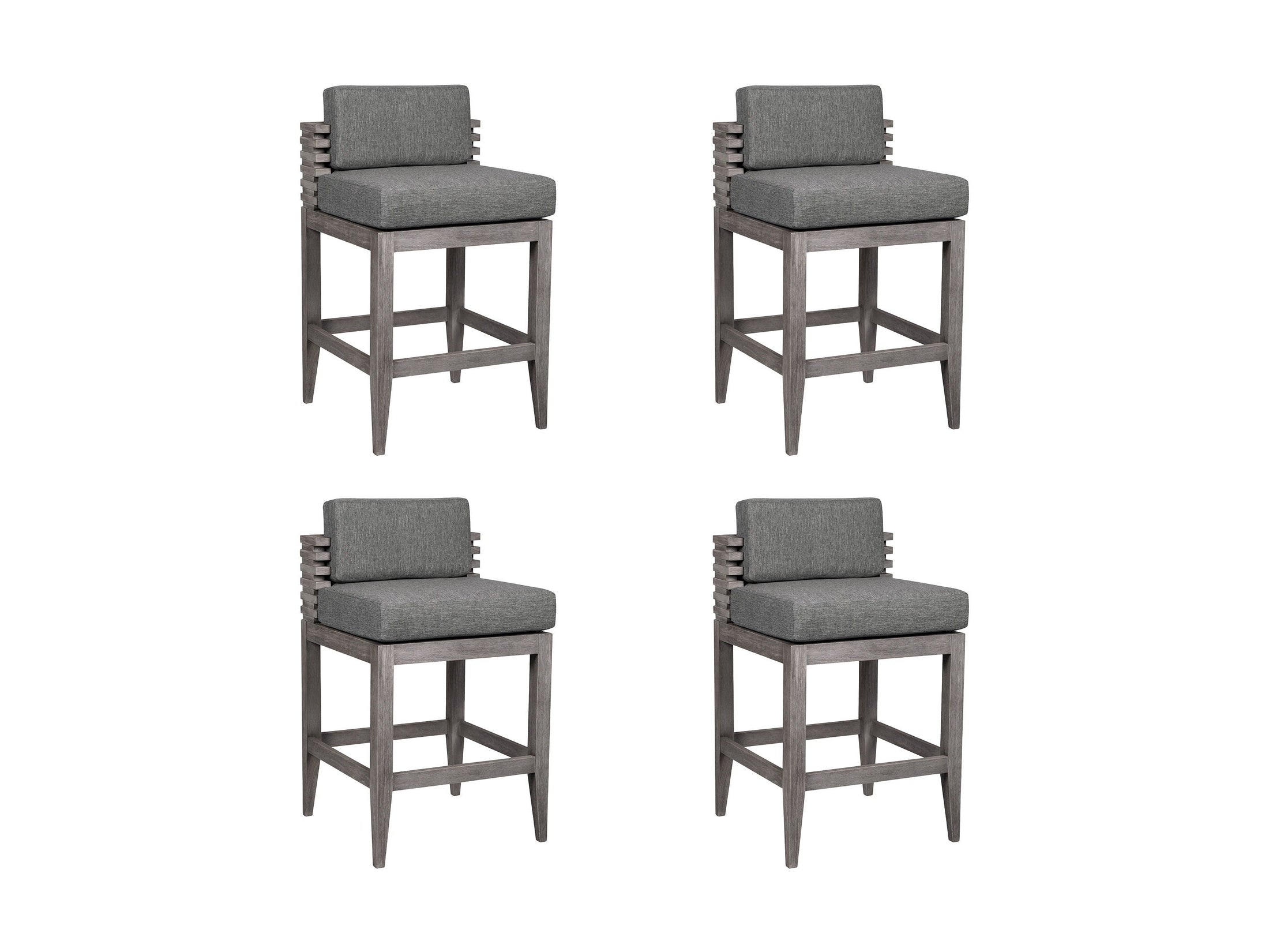 Vivid - Outdoor Patio Counter Stool Set