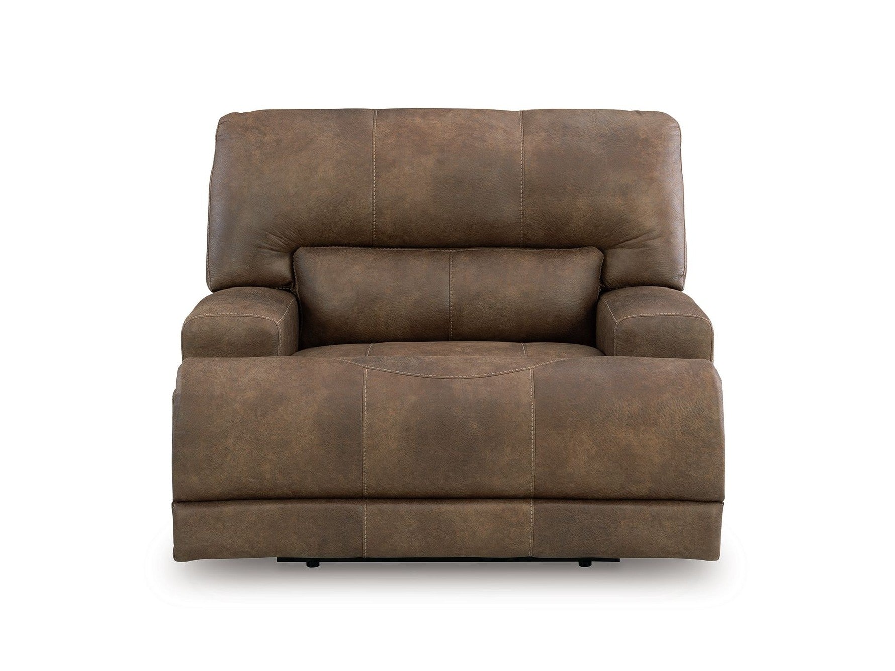Beckley Place - Power Recliner With Adjustable Headrest - Earth