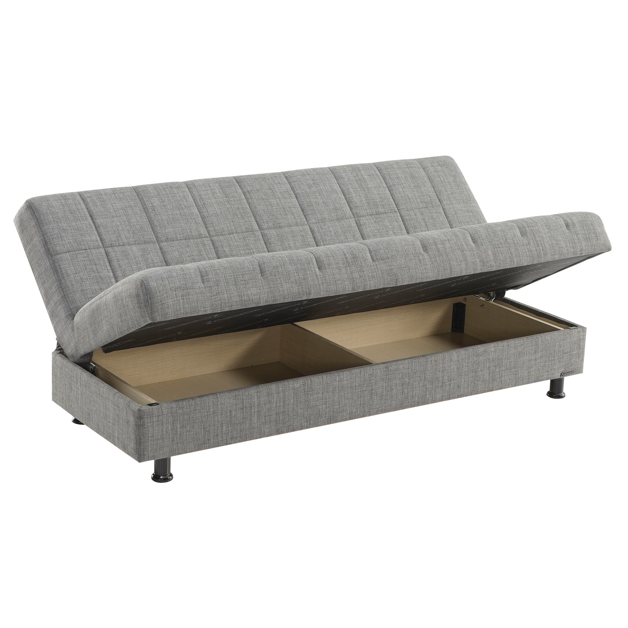 Ottomanson Sasta - Convertible Sofabed With Storage - Living Room Furniture - Bedroom Couch For Small Rooms - Studio Apartment Essentials
