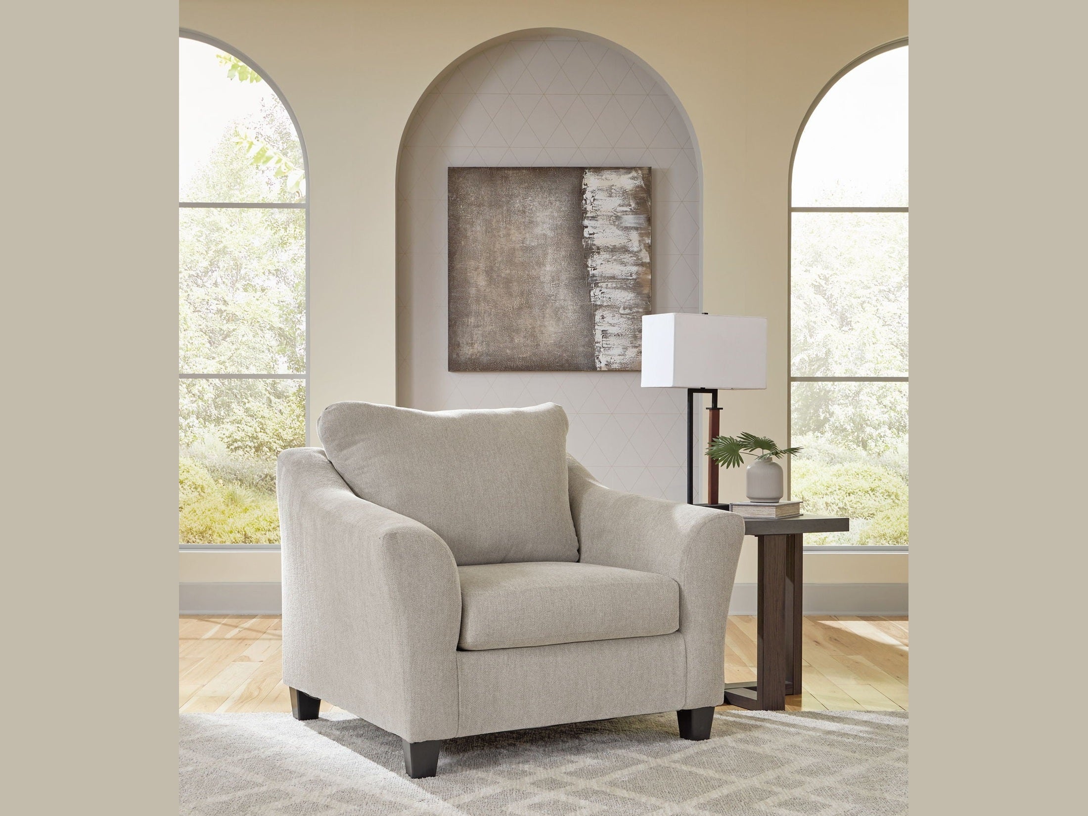 Willarae - 2 Pc. - Chair And A Half, Ottoman - Taupe
