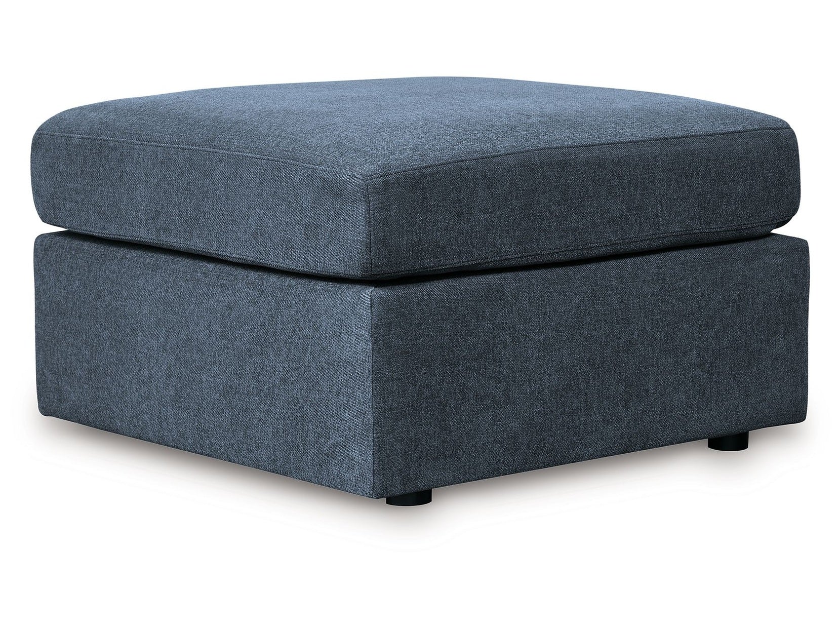 Modmax - Oversized Accent Ottoman - Fabric - Ink